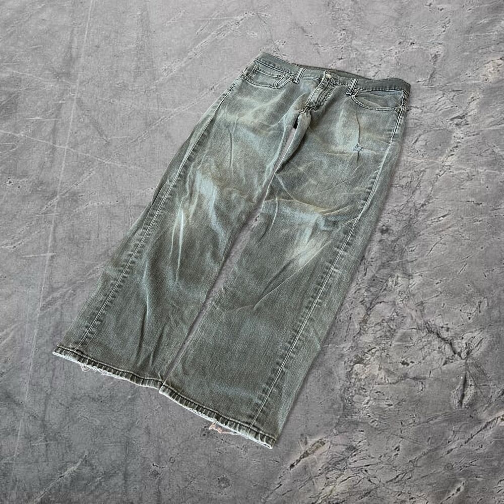 Levi's 569 super baggy skater faded distressed jeans